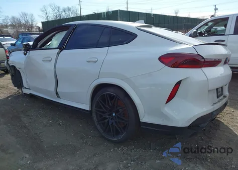 2021 BMW X6 M z USA, uszkodzony, nr VIN 5YMCY0C0XM9E59162